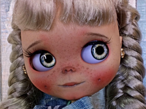 Custom Blythe Doll Anna, OOAK Blythe doll